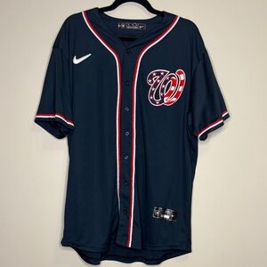 Nike Washington Nationals #31 Max Scherzer